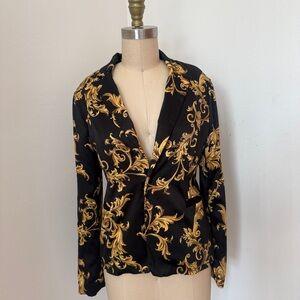 Black and Gold Blazer